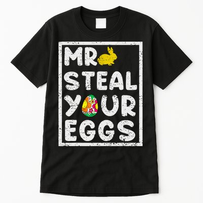 Easter Steal Your Eggs Funny Spring Humor Tall T-Shirt