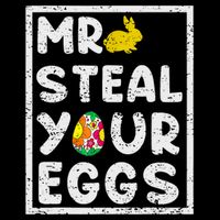 Easter Steal Your Eggs Funny Spring Humor Impact Tech Backpack
