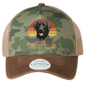 Every Snack You Make Dog Black Labrador Retriever Legacy Tie Dye Trucker Hat