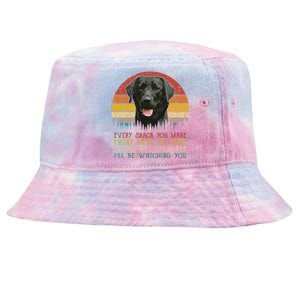 Every Snack You Make Dog Black Labrador Retriever Tie-Dyed Bucket Hat