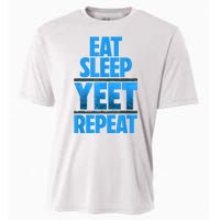 Eat Sleep Yeet Repeat Vintage Yeet Apparel Saying Cooling Performance Crew T-Shirt