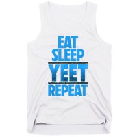 Eat Sleep Yeet Repeat Vintage Yeet Apparel Saying Tank Top