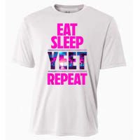 Eat Sleep Yeet Repeat Vintage Jeyuso Yeet Apparel Saying Cooling Performance Crew T-Shirt