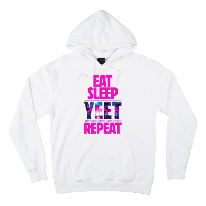 Eat Sleep Yeet Repeat Vintage Jeyuso Yeet Apparel Saying Hoodie