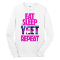 Eat Sleep Yeet Repeat Vintage Jeyuso Yeet Apparel Saying Tall Long Sleeve T-Shirt