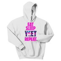 Eat Sleep Yeet Repeat Vintage Jeyuso Yeet Apparel Saying Kids Hoodie