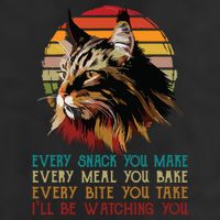 Every Snack You Make Ill Be Watching Funny Maine Coon Meow Beanie