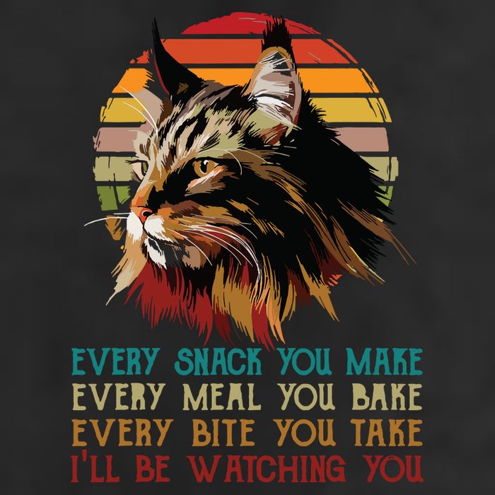 Every Snack You Make Ill Be Watching Funny Maine Coon Meow Beanie
