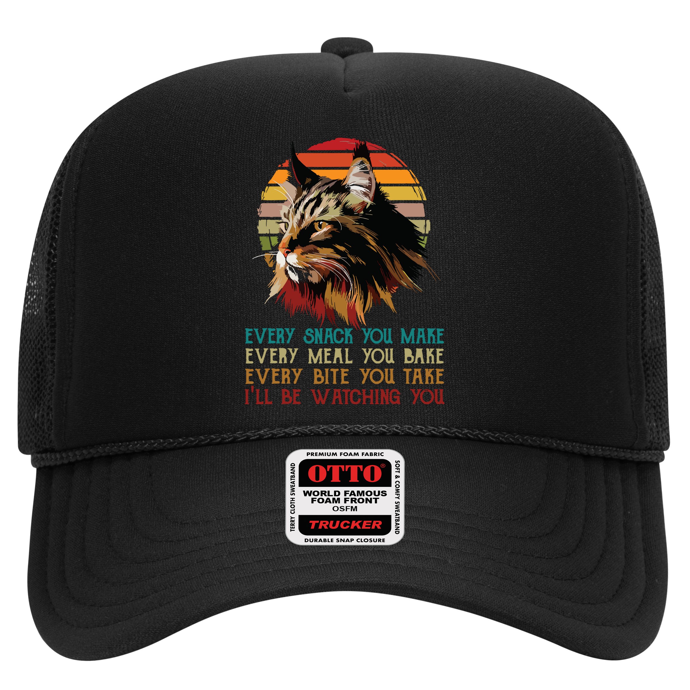 Every Snack You Make Ill Be Watching Funny Maine Coon Meow Hat