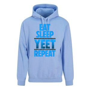 Eat Sleep Yeet Repeat Unisex Surf Hoodie