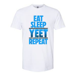 Eat Sleep Yeet Repeat Softstyle CVC T-Shirt