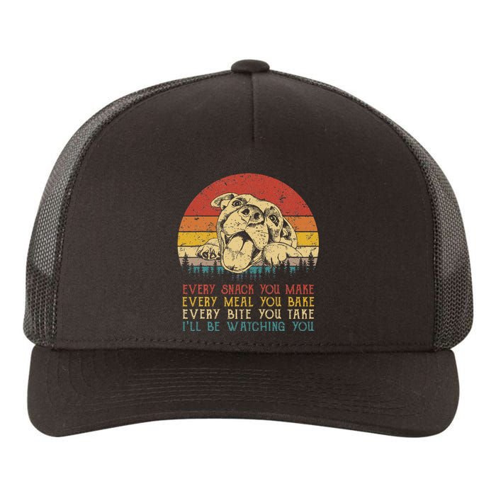 Every Snack You Make Dog Pit Bull Lover Pitbull Yupoong Adult 5-Panel Trucker Hat