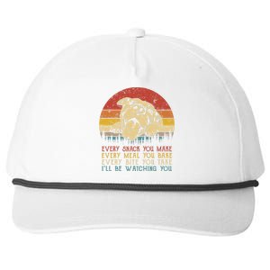 Every Snack You Make Dog Pit Bull Lover Pitbull Snapback Five-Panel Rope Hat