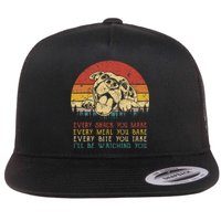 Every Snack You Make Dog Pit Bull Lover Pitbull Flat Bill Trucker Hat