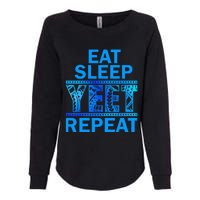 Eat Sleep Yeet Repeat Vintage Yeet Apparel Saying Womens California Wash Sweatshirt