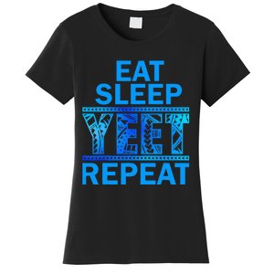 Eat Sleep Yeet Repeat Vintage Yeet Apparel Saying Women's T-Shirt