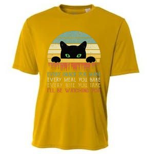 Every Snack You Make Cat Funny Cat Mom Cat Mama Cat Dad Cooling Performance Crew T-Shirt