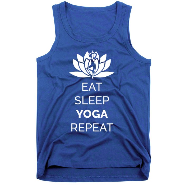 Eat Sleep Yoga Repeat Great Gift Tank Top