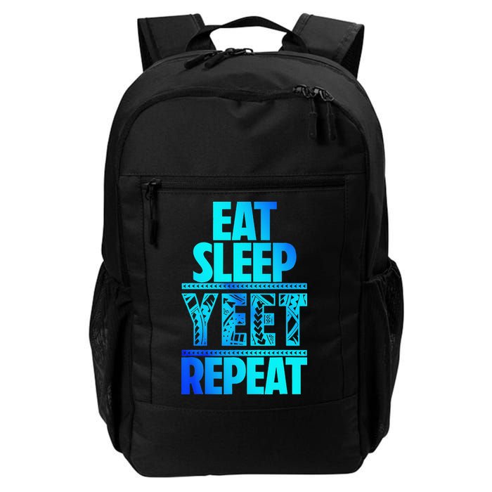 Eat Sleep Yeet Repeat Vintage Jey Yeet Backpack