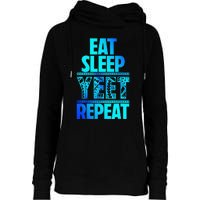 Eat Sleep Yeet Repeat Vintage Jey Yeet Womens Funnel Neck Pullover Hood