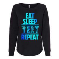 Eat Sleep Yeet Repeat Vintage Jey Yeet Womens California Wash Sweatshirt