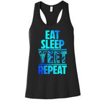 Eat Sleep Yeet Repeat Vintage Jey Yeet Women's Racerback Tank