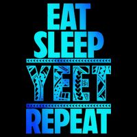 Eat Sleep Yeet Repeat Vintage Jey Yeet Visor