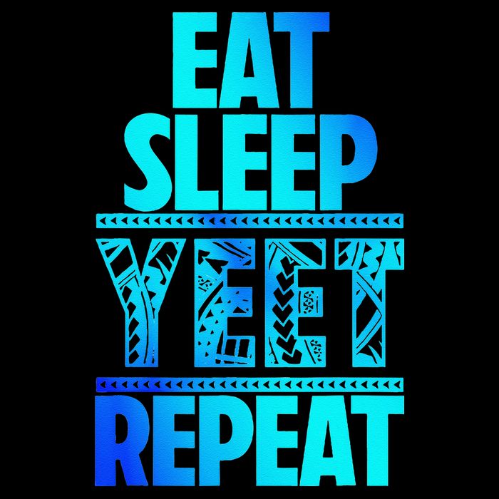 Eat Sleep Yeet Repeat Vintage Jey Yeet Visor