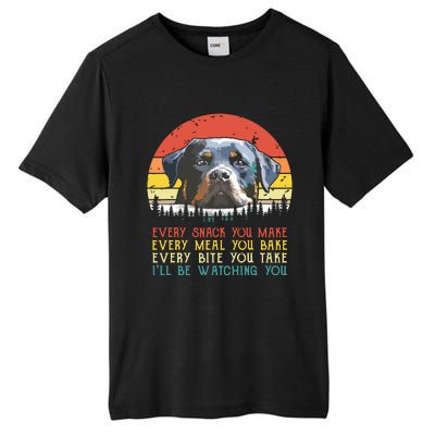 Every Snack You Make Dog Shirts Rottie Mom Cute Rottweiler Tall Fusion ChromaSoft Performance T-Shirt