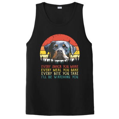 Every Snack You Make Dog Shirts Rottie Mom Cute Rottweiler PosiCharge Competitor Tank