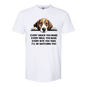 Every Snack You Make Every Meal You Bake Funny Beagle Softstyle CVC T-Shirt