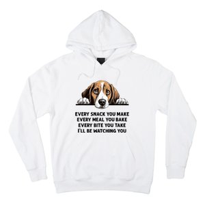 Every Snack You Make Every Meal You Bake Funny Beagle Hoodie