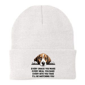 Every Snack You Make Every Meal You Bake Funny Beagle Knit Cap Winter Beanie