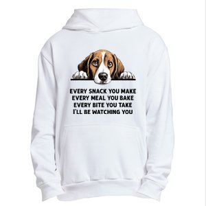 Every Snack You Make Every Meal You Bake Funny Beagle Urban Pullover Hoodie