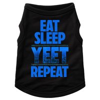 Eat Sleep Yeet Repeat Vintage Yeet Apparel Saying Doggie Tank