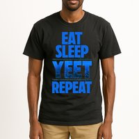 Eat Sleep Yeet Repeat Vintage Yeet Apparel Saying Tall T-Shirt