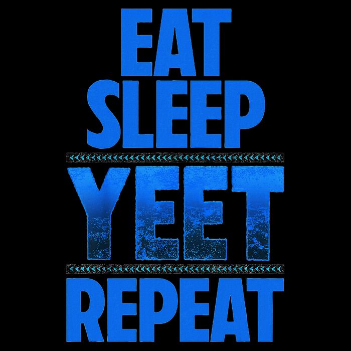 Eat Sleep Yeet Repeat Vintage Yeet Apparel Saying Tall T-Shirt