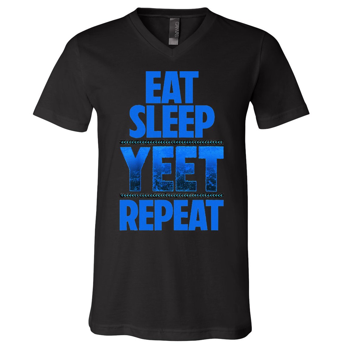 Eat Sleep Yeet Repeat Vintage Yeet Apparel Saying V-Neck T-Shirt