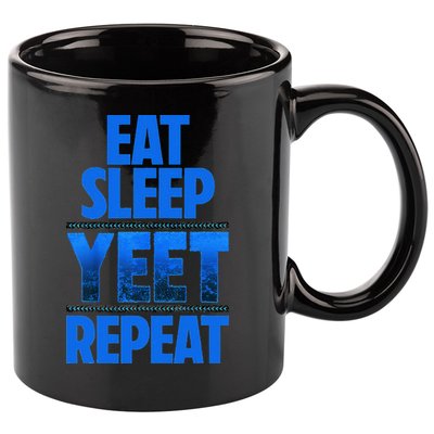 Eat Sleep Yeet Repeat Vintage Yeet Apparel Saying 11oz C Handle Ceramic Mug