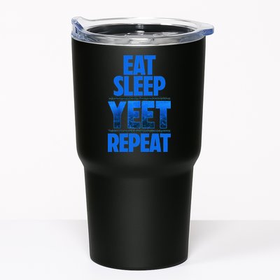 Eat Sleep Yeet Repeat Vintage Yeet Apparel Saying Tumbler