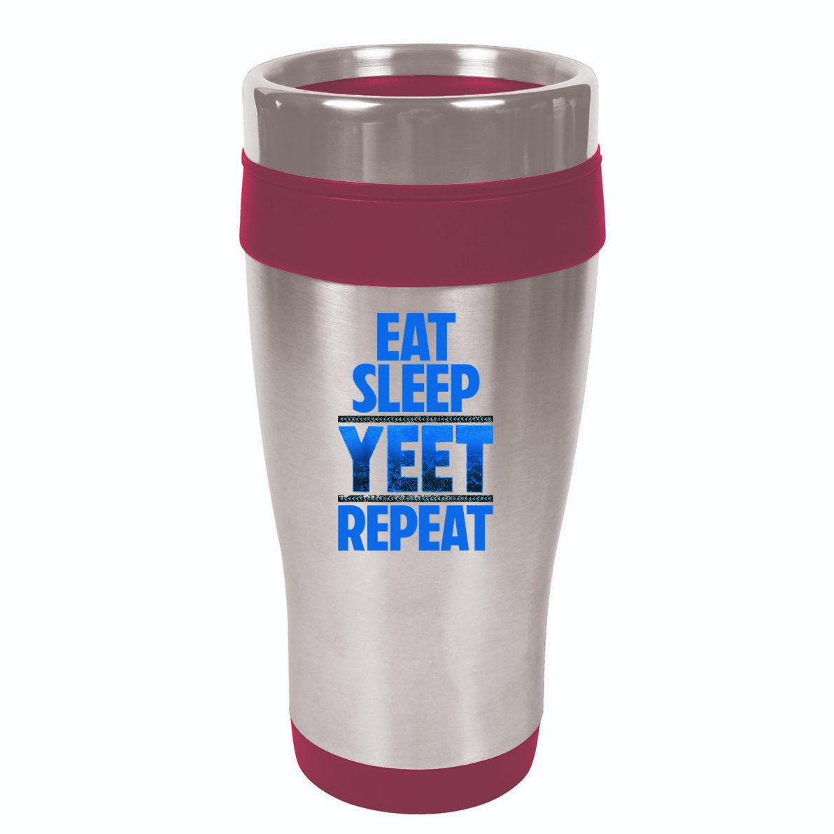 Eat Sleep Yeet Repeat Vintage Yeet Apparel Saying 16oz Travel Tumbler