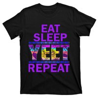 Eat Sleep Yeet Repeat Vintage Yeet Apparel Saying T-Shirt