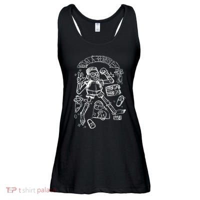 Elmariana Store Zaza Ladies Essential Flowy Tank
