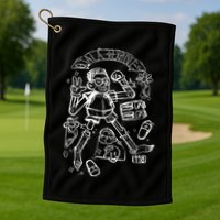 Elmariana Store Zaza Golf Towel