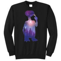 ET Alien Galaxy Forest Sweatshirt