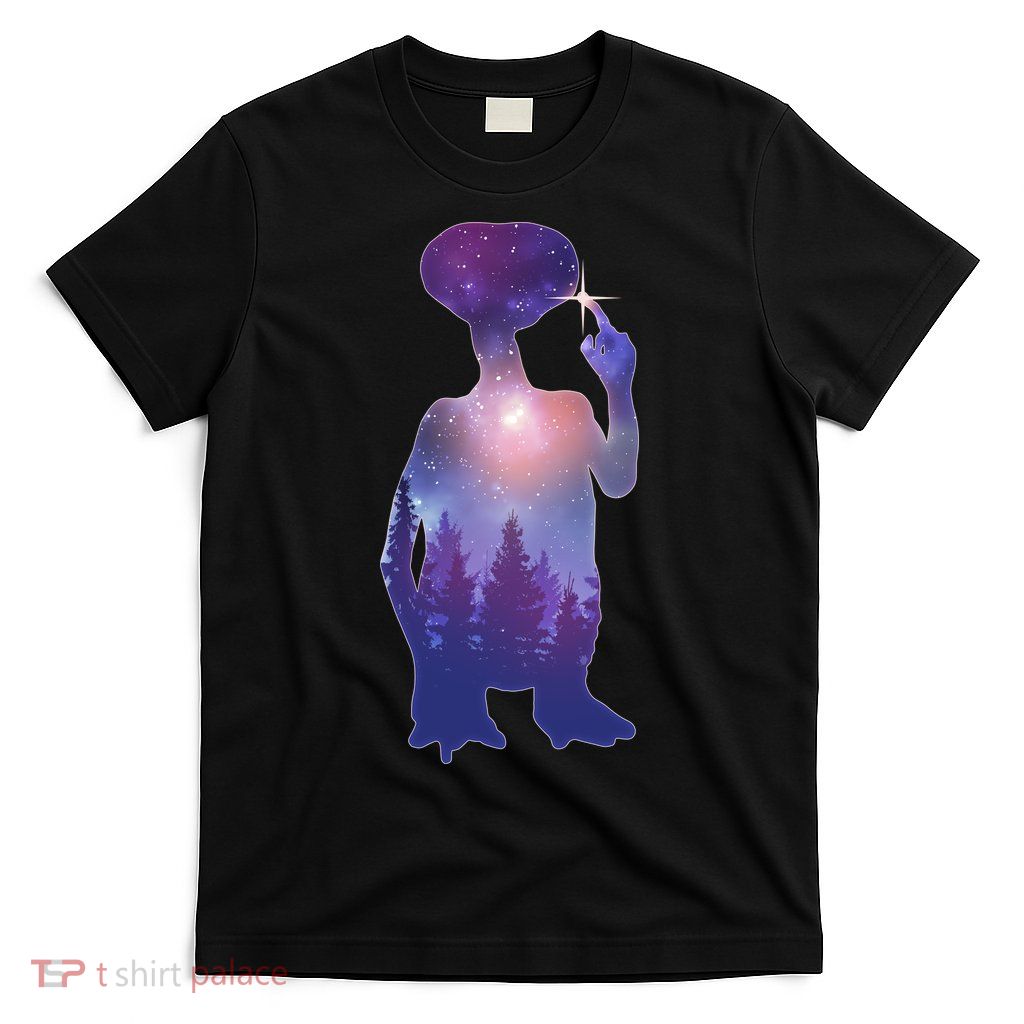 ET Alien Galaxy Forest T-Shirt
