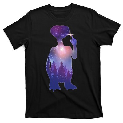 ET Alien Galaxy Forest T-Shirt