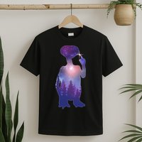 ET Alien Galaxy Forest T-Shirt