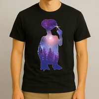 ET Alien Galaxy Forest T-Shirt