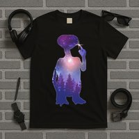 ET Alien Galaxy Forest T-Shirt
